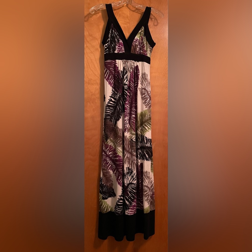Foliage summer dress